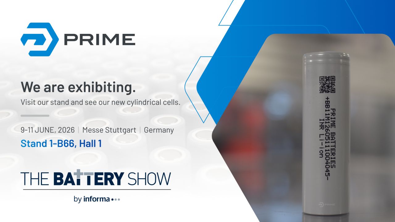 Prime Batteries Unveils the PBT CELLINDRIX 21700 Cylindrical Cell
