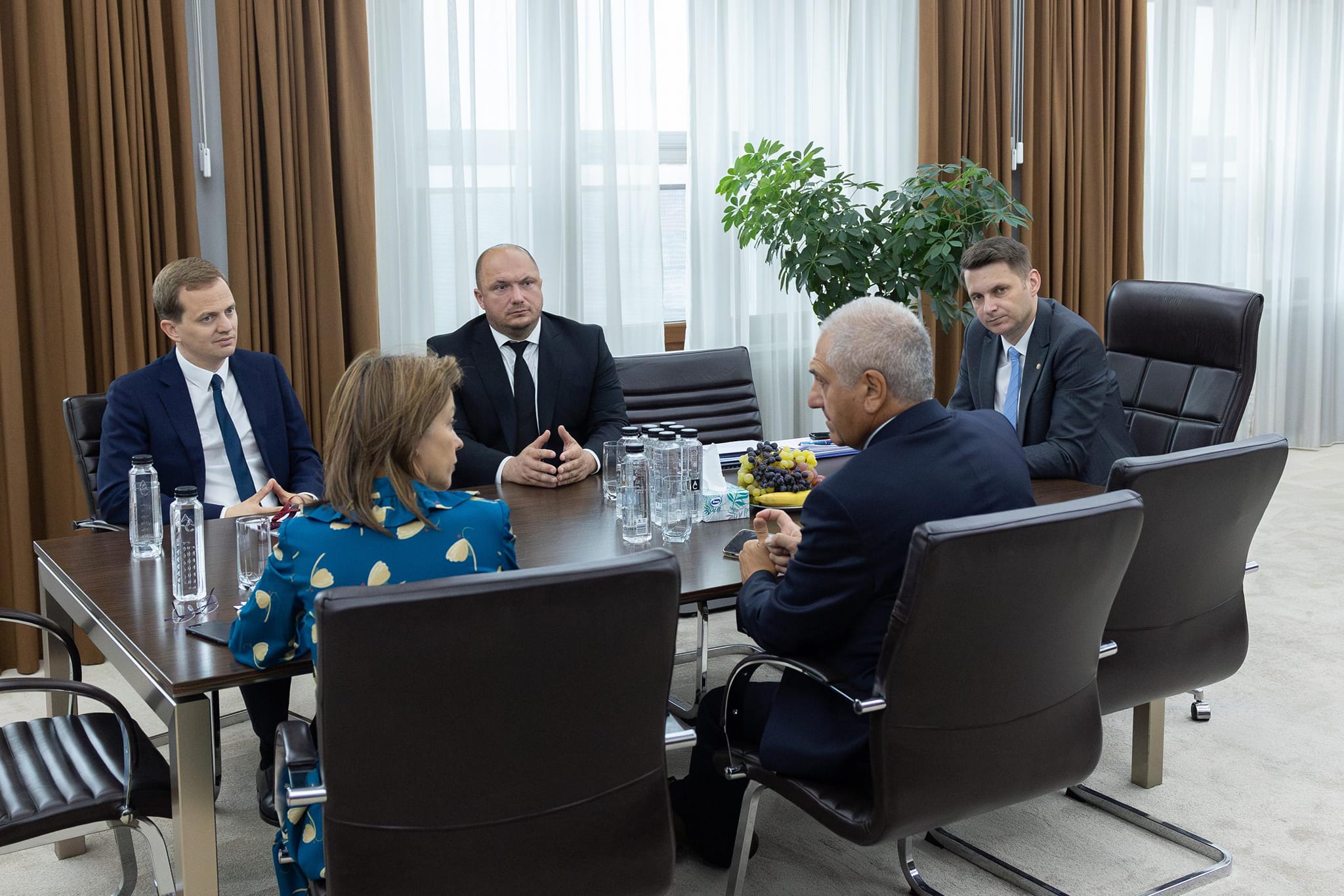 Adrian Polec meeting at the Victoria Palace