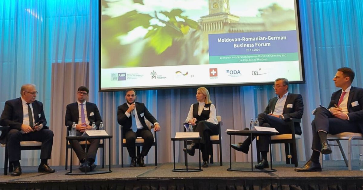 Vicentiu Ciobanu - key business delegation in Chișinău