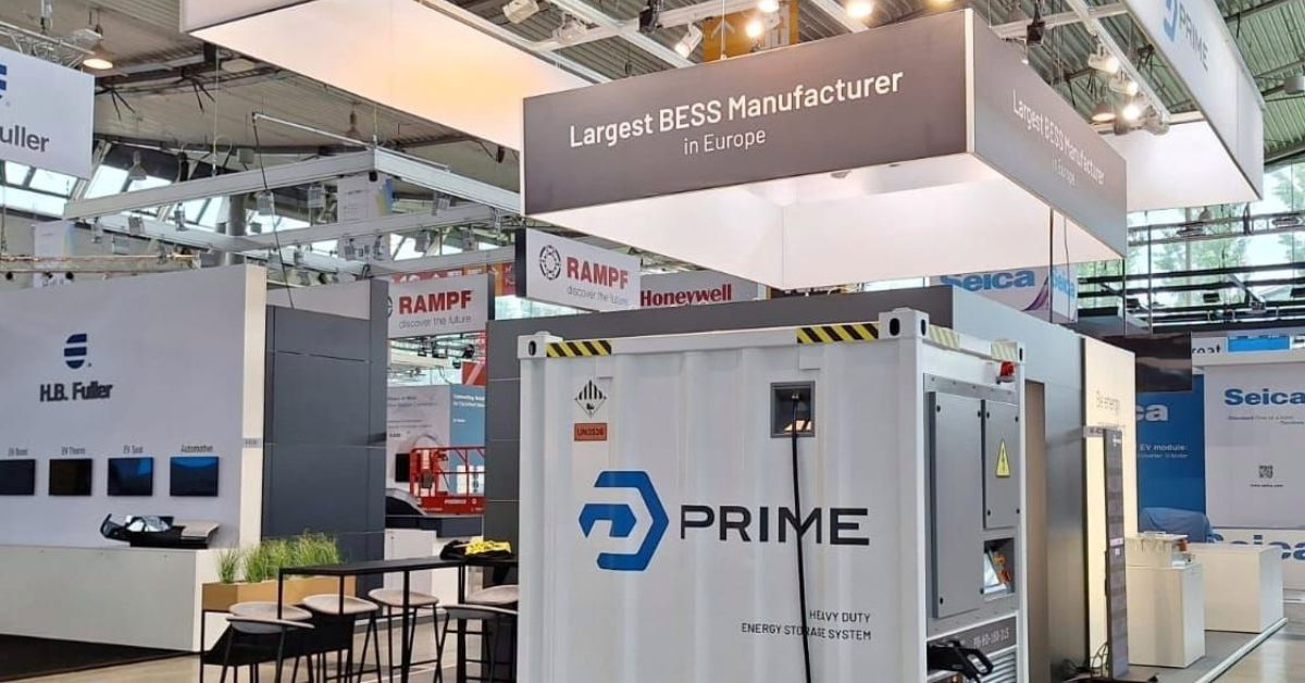 Prime Batteries at The Battery Show Europe 2025 