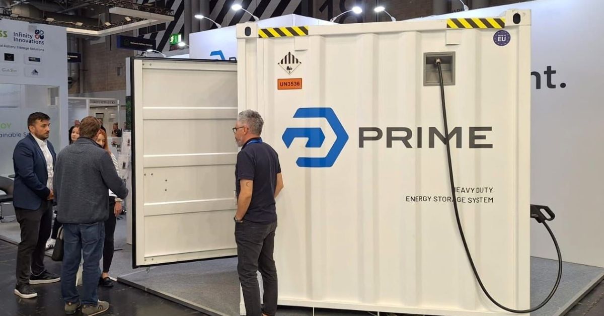 Prime Batteries at Solar & Storage Live UK 2025